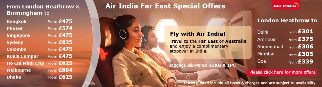 Air India Flight Deals