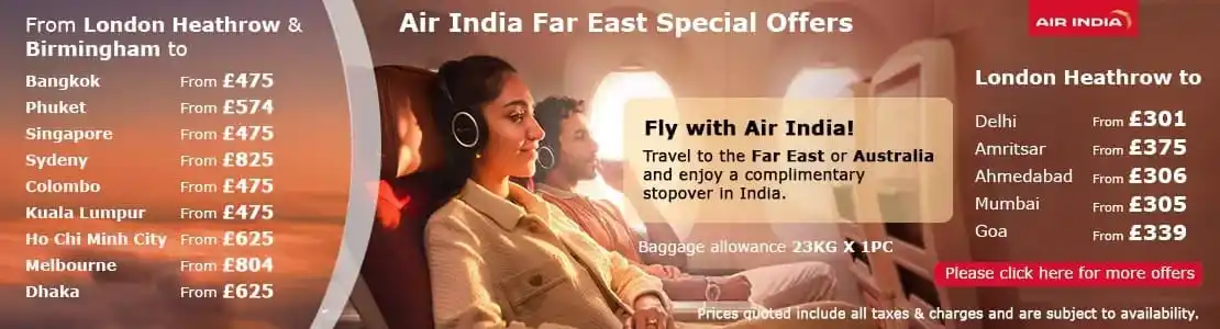 Air India Flight Deals